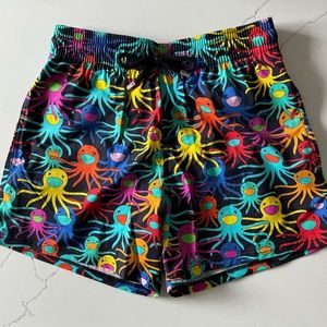 Authentic Vilebrequin Mens Swim Trunks Octopus Print Size Small